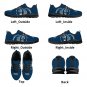 Old Dominion Monarchs Women Shoes sneakers Fan Running Shoes, sneakers Black or White Sole