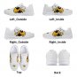 Georgia Tech Yellow Jackets Men Shoes sneakers Fan Unofficial Running Shoes, sneakers white Sole