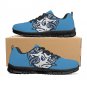 North Carolina Tar Heels Kids Shoes sneakers Unofficial Running Shoes, sneakers Black or White Sole