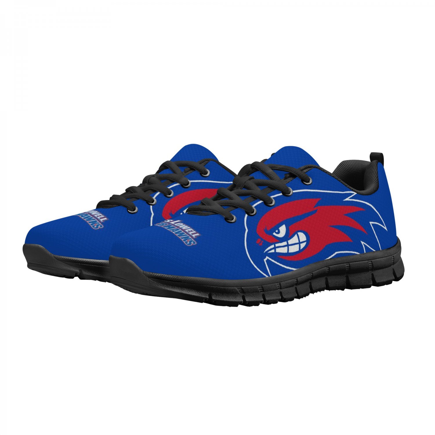 UMass Lowell River Hawks Men Shoes sneakers Fan Unofficial Running Shoes, sneakers black Sole
