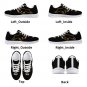 Virginia Commonwealth Rams Women Shoes sneakers Fan Running Shoes, sneakers Black or White Sole