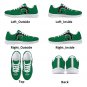 USC Upstate Spartans Kids Shoes sneakers Unofficial Running Shoes, sneakers Black or White