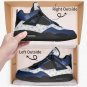 Toronto Maple Leafs Men High-Top Sneakers, Handcrafted Fan Shoes, Stylish Footwear, AJ4 Style
