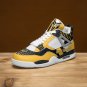 Kobe Bryant High-Top Men Sneakers, Handcrafted Sports Fan Shoes, Stylish Footwear, AJ4 Style
