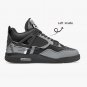 Chicago White Sox High-Top Men Sneakers, Handcrafted Fan Shoes, Stylish Footwear, AJ4 Style