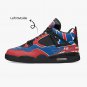 Buffalo Bills Women High-Top Sneakers, Handcrafted Fan Shoes, Stylish Footwear, AJ4 Style