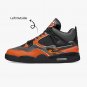 Baltimore Orioles High-Top Men Sneakers, Handcrafted Sports Fan Shoes, Stylish Footwear, AJ4 Style