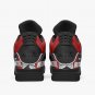 Ohio State Buckeyes Women High-Top Sneakers, Handcrafted Fan Shoes, Stylish Footwear, AJ4 Style