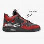 Ohio State Buckeyes Women High-Top Sneakers, Handcrafted Fan Shoes, Stylish Footwear, AJ4 Style