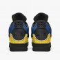Michigan Wolverines Women High-Top Sneakers, Handcrafted Fan Shoes, Stylish Footwear, AJ4 Style