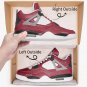 Tampa Bay Buccaneers Women High-Top Sneakers, Handcrafted Fan Shoes, Stylish Footwear, AJ4 Style