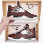 Washington Commanders Women High-Top Sneakers, Handcrafted Fan Shoes, Stylish Footwear, AJ4 Style