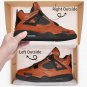Chicago Bears High-Top Men Sneakers, Handcrafted Fan Shoes, Stylish Footwear, AJ4 Style