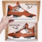 Chicago Bears Women High-Top Sneakers, Handcrafted Fan Shoes, Stylish Footwear, AJ4 Style