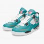 Miami Dolphins High-Top Men Sneakers, Handcrafted Fan Shoes, Stylish Footwear, AJ4 Style