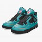 Miami Dolphins High-Top Men Sneakers, Handcrafted Fan Shoes, Stylish Footwear, AJ4 Style