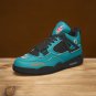 Miami Dolphins High-Top Men Sneakers, Handcrafted Fan Shoes, Stylish Footwear, AJ4 Style