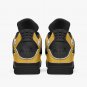 Pittsburgh Steelers High-Top Men Sneakers, Handcrafted Sports Fan Shoes, Stylish Footwear, AJ4 Style