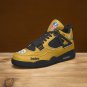 Pittsburgh Steelers High-Top Men Sneakers, Handcrafted Sports Fan Shoes, Stylish Footwear, AJ4 Style