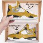 Pittsburgh Steelers Women High-Top Sneakers, Handcrafted Fan Shoes, Stylish Footwear, AJ4 Style