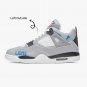 Detroit Lions Women High-Top Sneakers, Handcrafted Fan Shoes, Stylish Footwear, AJ4 Style