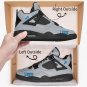 Detroit Lions Women High-Top Sneakers, Handcrafted Fan Shoes, Stylish Footwear, AJ4 Style