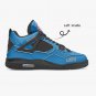 Detroit Lions Women High-Top Sneakers, Handcrafted Fan Shoes, Stylish Footwear, AJ4 Style
