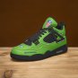 Seattle Seahawks High-Top Men Sneakers, Handcrafted Sports Fan Shoes, Stylish Footwear, AJ4 Style