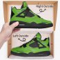 Seattle Seahawks Women High-Top Sneakers, Handcrafted Fan Shoes, Stylish Footwear, AJ4 Style