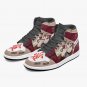 Desert Ninja Gaara Inspired Women High-Top Sneakers, Anime Character Shoes, Sand Village Footwear