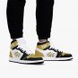 California Golden Bears Women High-Top Sneakers, Handcrafted Fan Shoes, Stylish Footwear, AJ1