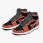 Illinois Fighting Illini High-Top Men Sneakers, Handcrafted Sports Fan Shoes, Stylish Footwear, AJ1