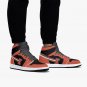 Illinois Fighting Illini High-Top Men Sneakers, Handcrafted Sports Fan Shoes, Stylish Footwear, AJ1