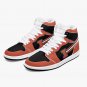 Illinois Fighting Illini Women High-Top Sneakers, Handcrafted Fan Shoes, Stylish Footwear, AJ1