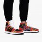 Evangelion Unit-02 Custom Men High-Tops, Anime Mecha Design Sneakers, Red EVA Pilot Kicks