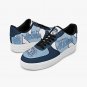 UNC Tar Heels Inspired College Men Sneakers, Carolina Blue & White Athletic Shoes, Collegiate Gear