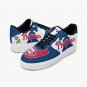 Philadelphia Phillies Fan Men Sneakers, MLB Team Colors Athletic Shoes, Red & White Phillies Kicks