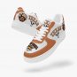 Texas Longhorns Custom Women Sneakers, Get Hooked University Pride Shoes, College Fan Footwear