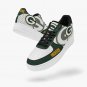 Green Bay Packers Custom Women Sneakers, Team Spirit Fan Footwear, NFL Inspired Sports Shoes