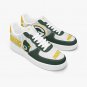 Green Bay Packers Custom Men Sneakers, Team Spirit Fan Footwear, NFL Inspired Sports Shoes