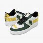 Green Bay Packers Custom Women Sneakers, Team Spirit Fan Footwear, NFL Inspired Sports Shoes