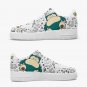 Snorlax Pokemon Custom Women Sneakers, Relaxing Pokemon Fan Shoes, Unique Anime Trainers