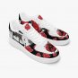 Naruto Akatsuki Custom Men Sneakers, Itachi Uchiha Inspired Shoes, Ninja Clan Gear