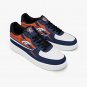 Denver Broncos Custom Women Sneakers, NFL Team Spirit Fan Shoes, Football Inspired Athletic Kicks