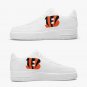Cincinnati Bengals Inspired Custom Men Sneakers, Pro Football Fan Gear, NFL Team Pride Shoes