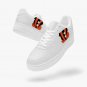 Cincinnati Bengals Inspired Custom Men Sneakers, Pro Football Fan Gear, NFL Team Pride Shoes