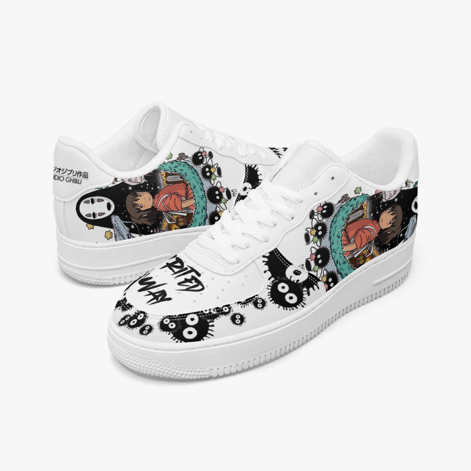 Spirited Away Inspired Custom Women Sneakers, Studio Ghibli Footwear ...