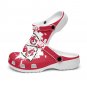 Kansas City Chiefs Red Clogs, Iconic KC Logo Comfort Slides for Fans