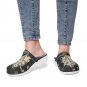 New Orleans Saints Black and Gold Clogs, Comfortable Fan Gear Shoes