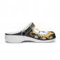 Pittsburgh Steelers Themed Black Clogs, Fan-Favorite Casual Slip-Ons with Iconic Logo